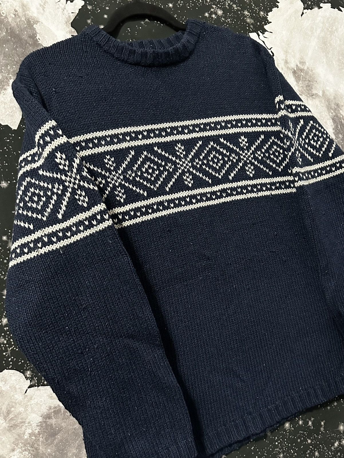Aeropostale Aeropostale Wool Knit Crewneck Sweater Size US L / EU 52-54 / 3 - 3 Thumbnail