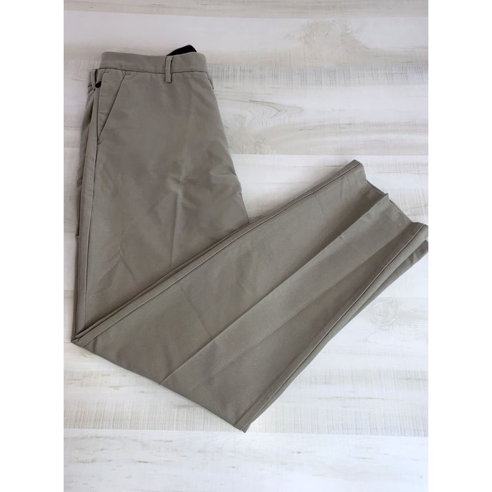 Dockers DOCKERS Khakis Pants 36x34 Beige Cotton Blend Knit Straight Fit Men's Regular Inseam 34 NWT-12429 Size US 36 / EU 52 - 5 Thumbnail
