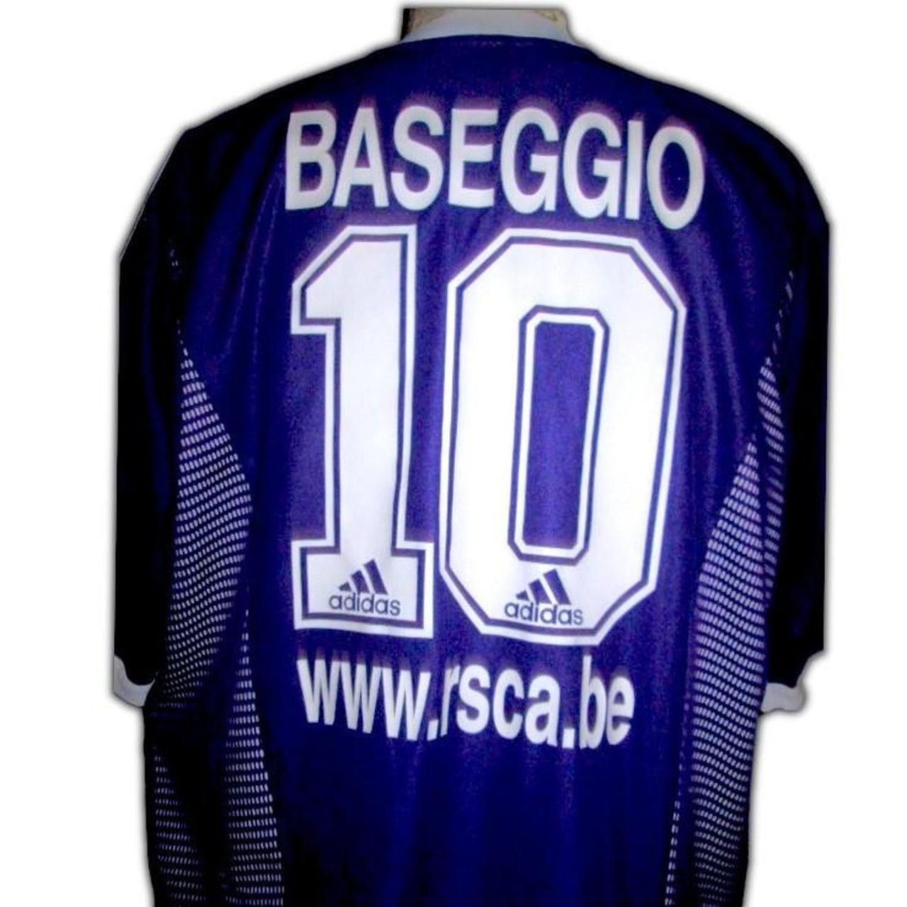 Adidas RSC Anderlecht Belgium 2002 2003 Home Shirt Jersey maillot Size US XL / EU 56 / 4 - 3 Thumbnail