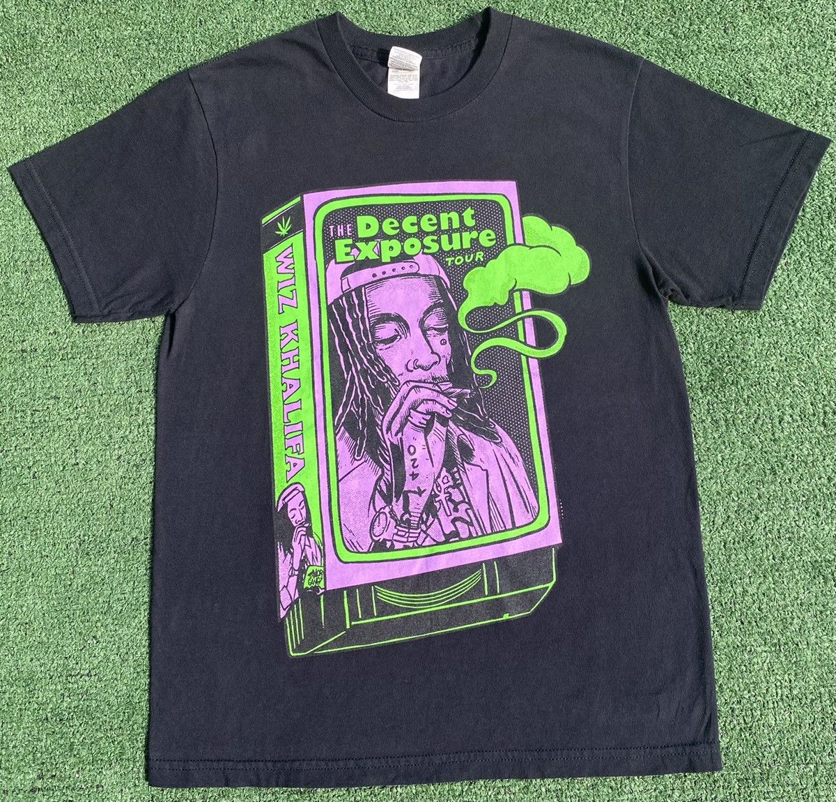 Gildan Wiz Khalifa 2019 Decent Exposure Tour T Shirt Small Size S / US 4 / IT 40 - 1 Thumbnail