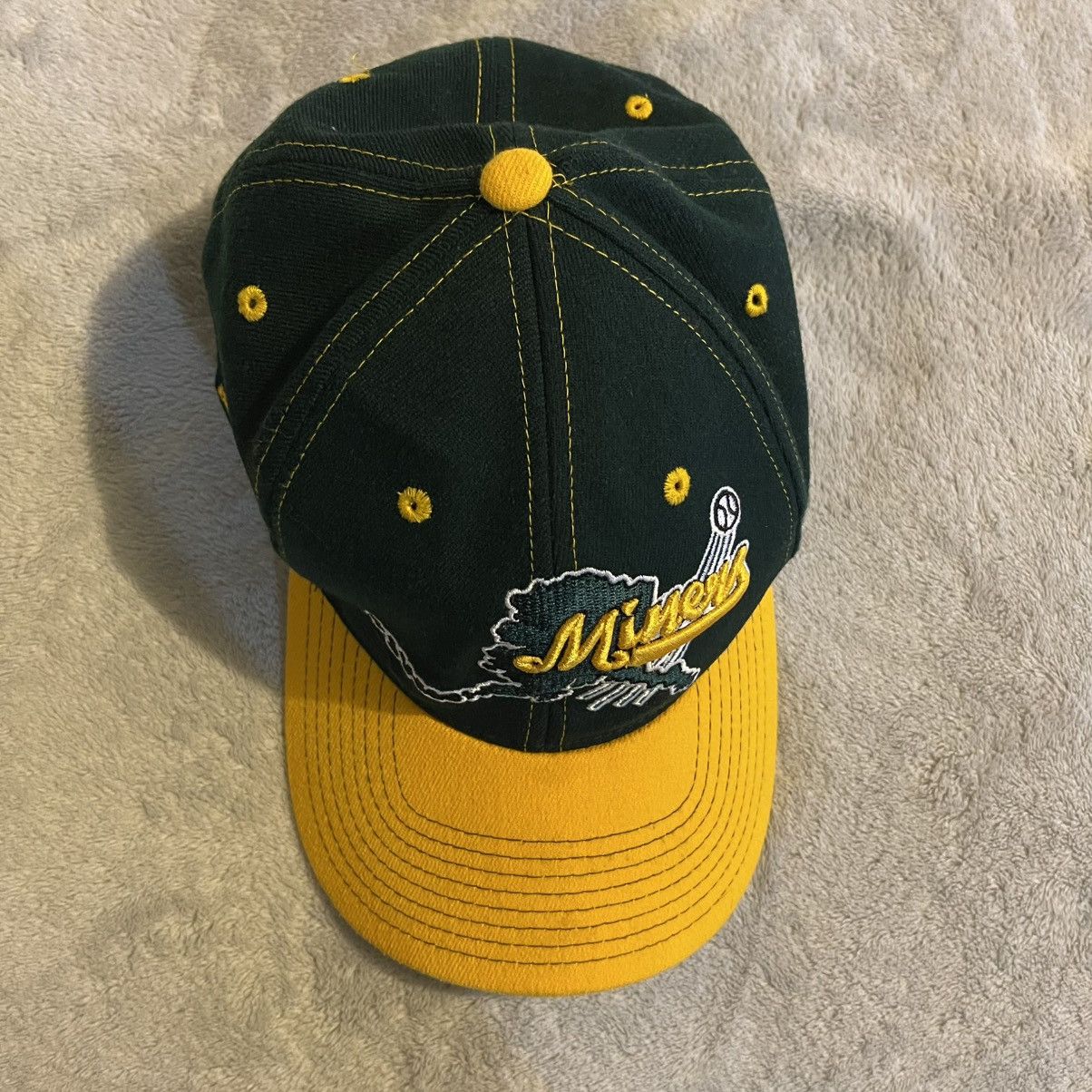 Zephyr Vintage Mat-Su Miners Hat Men One Size Green Cap Y2K Size ONE SIZE - 5 Thumbnail