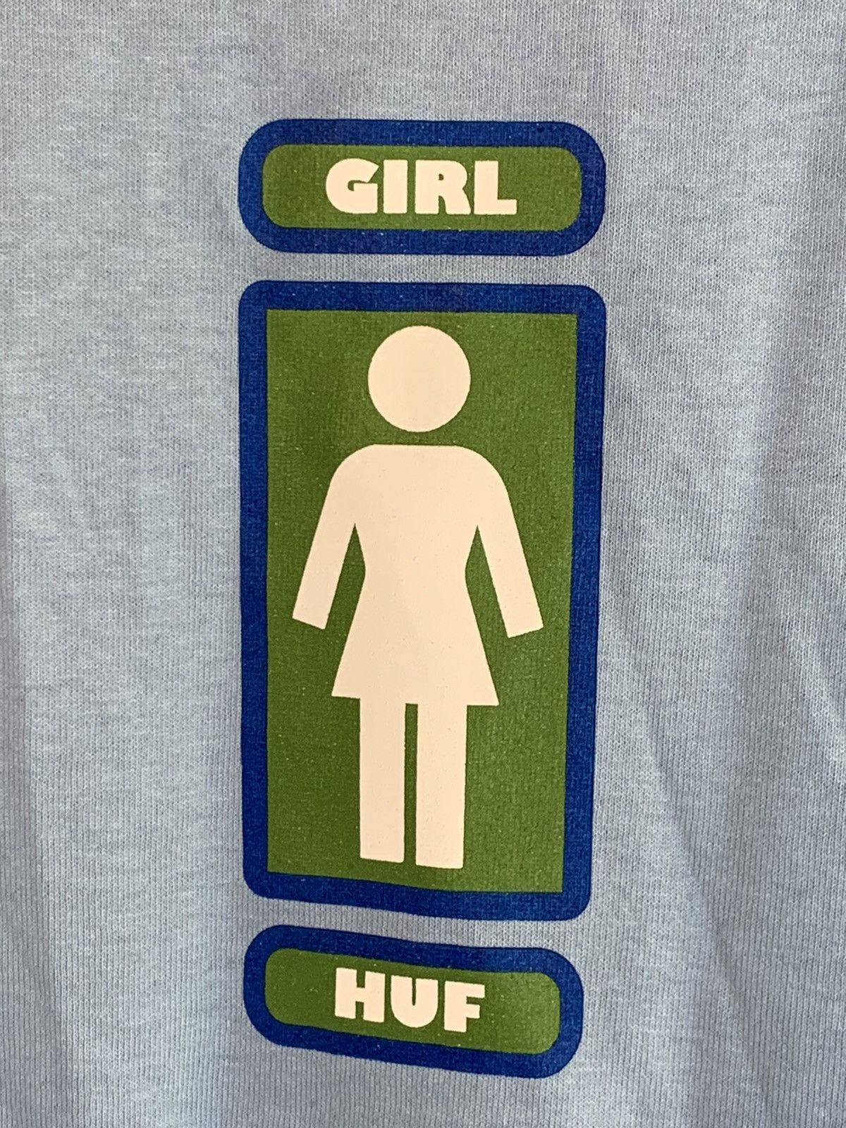 Girl Skateboards RARE* Girl Skateboards x HUF Center Logo Skateboarding Shirt Size US L / EU 52-54 / 3 - 3 Thumbnail