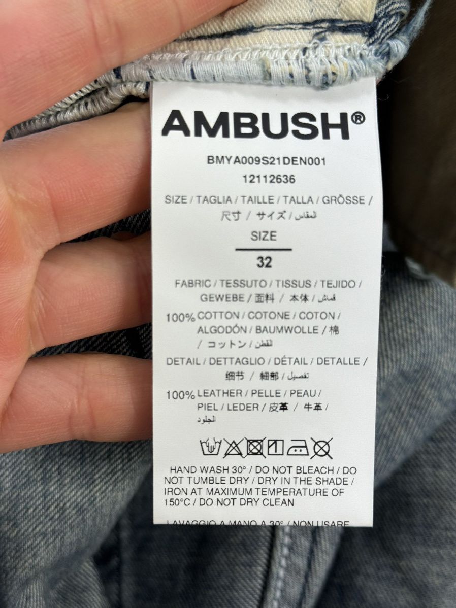 Ambush Design JAPANESE DENIM JEANS Size US 32 / EU 48 - 8 Thumbnail