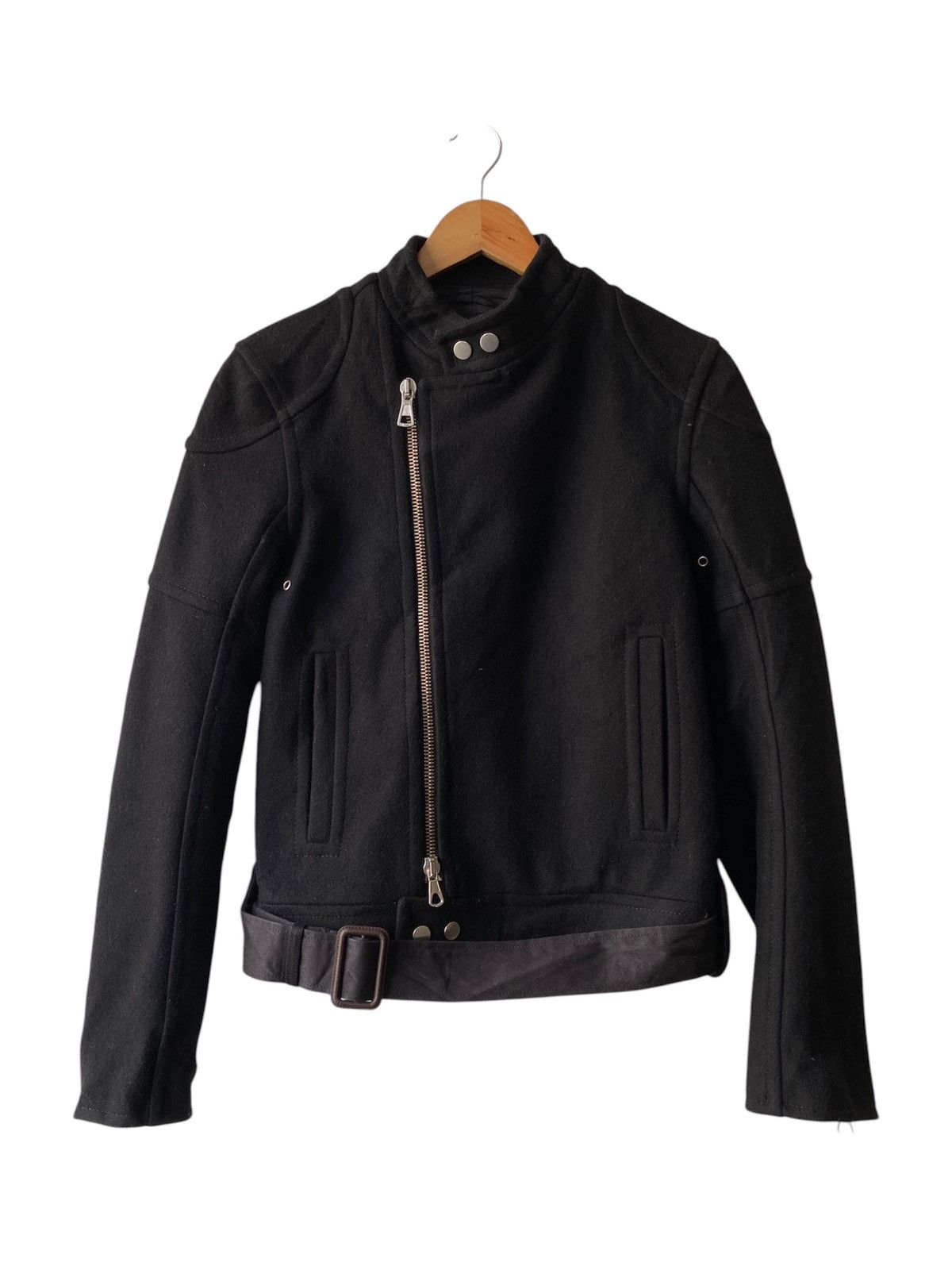 2000s - Dsquared2 Wool Biker Jacket