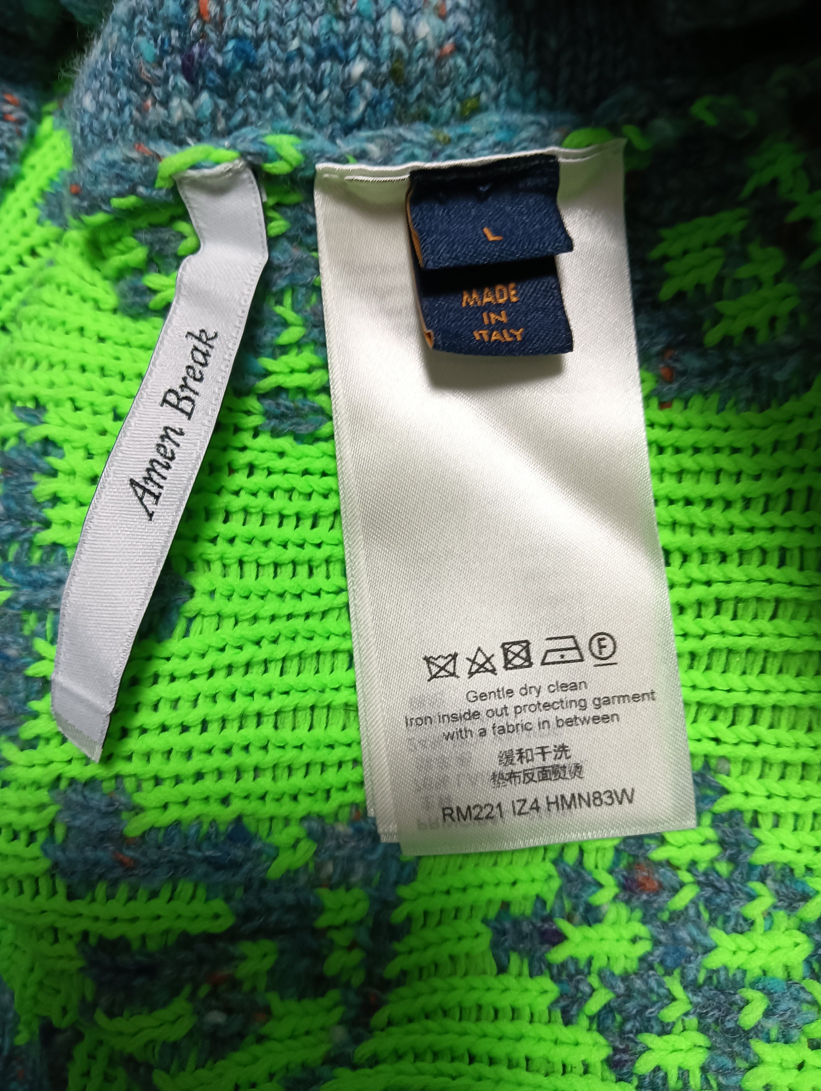 Louis Vuitton Monogram Knit Cardigan Size US L / EU 52-54 / 3 - 5 Thumbnail
