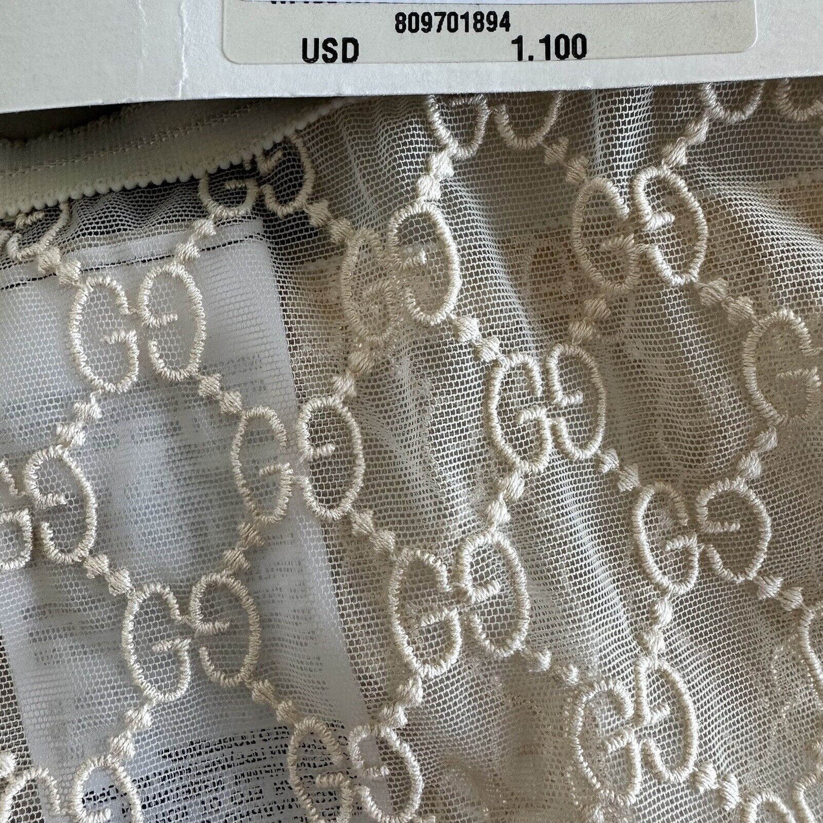 Gucci NWT Gucci Nude Lingerie Set Size S Light Beige 100% Authenti Size S / US 4 / IT 40 - 9 Thumbnail