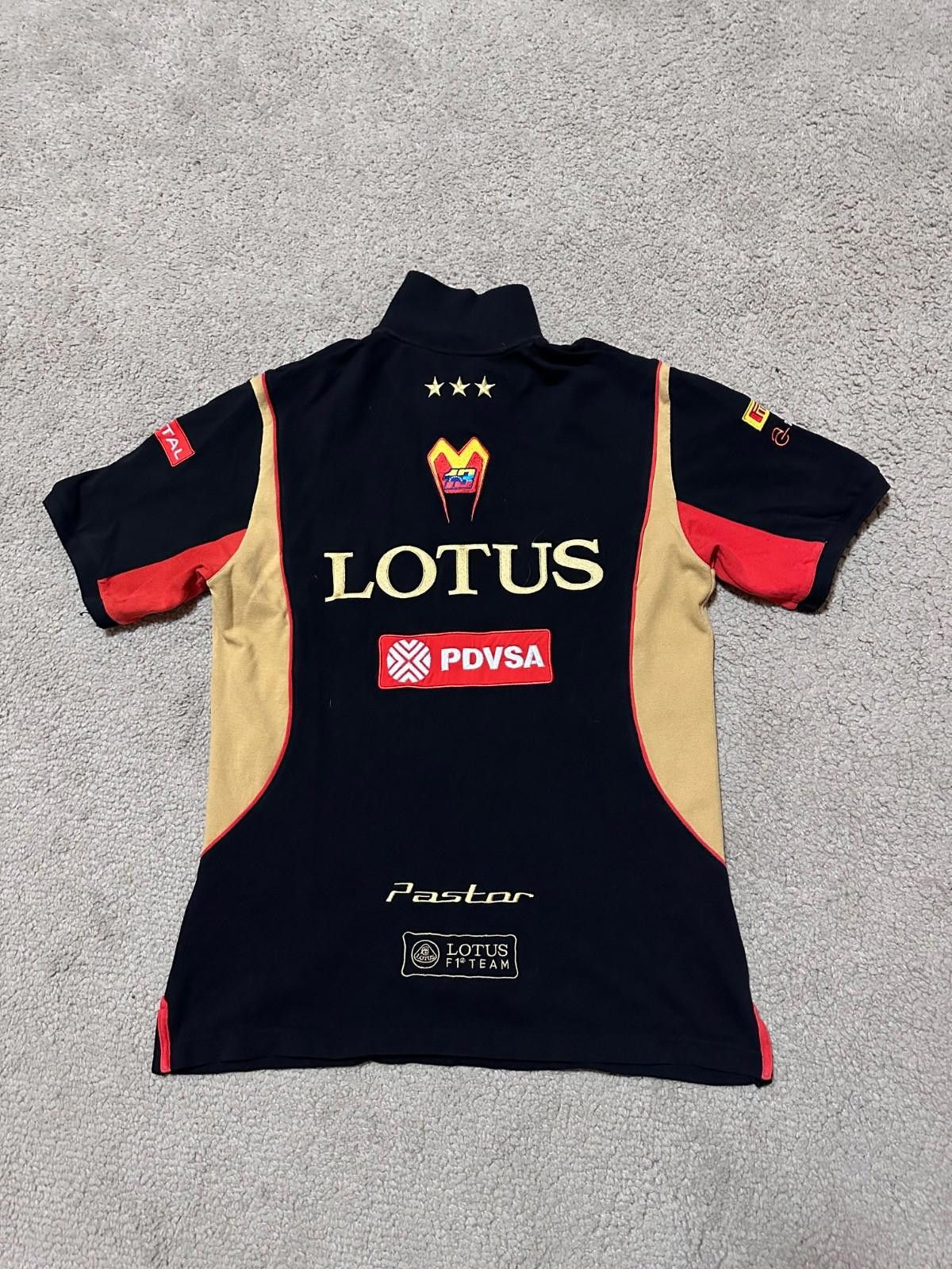 Other Vintage Lotus Renault Formula One 1 Racing Team Polo Shirt Size US S / EU 44-46 / 1 - 6 Thumbnail