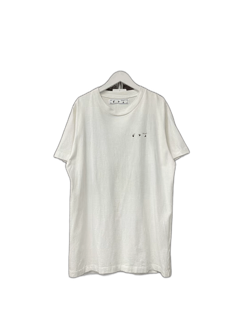 Off-White Off White Short Sleeve T-Shirt with Logo Size US M / EU 48-50 / 2 - 1 Thumbnail