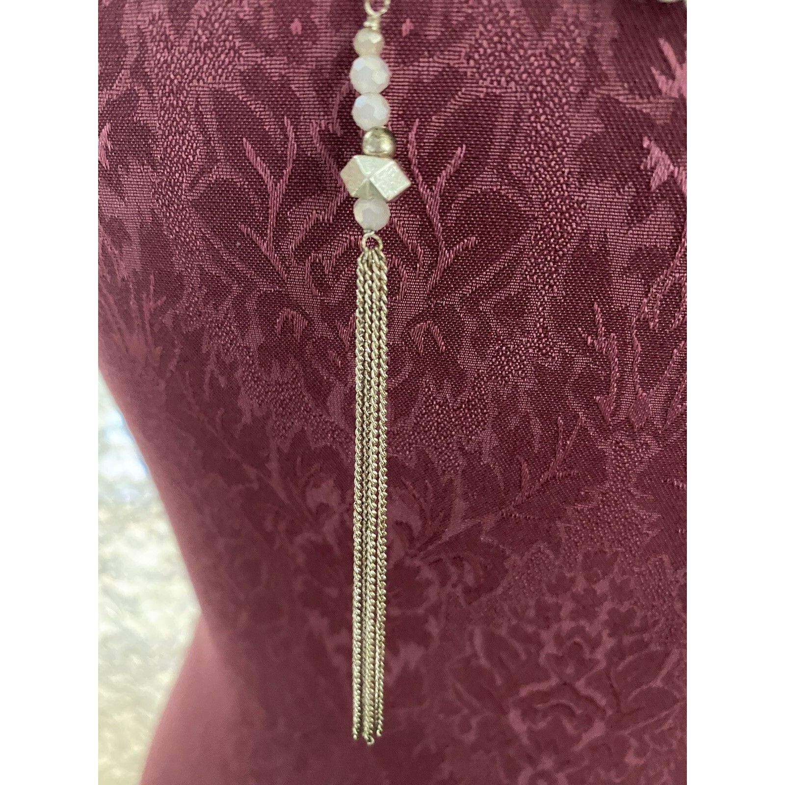 Anthropologie Anthropologie "Nakamol" layered fringe necklace Size ONE SIZE - 7 Thumbnail