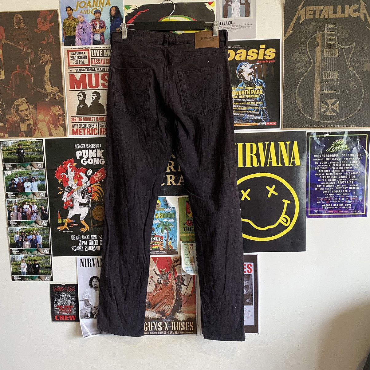Edwin Vintage Edwin Jersey Black Denim Size US 30 / EU 46 - 7 Thumbnail