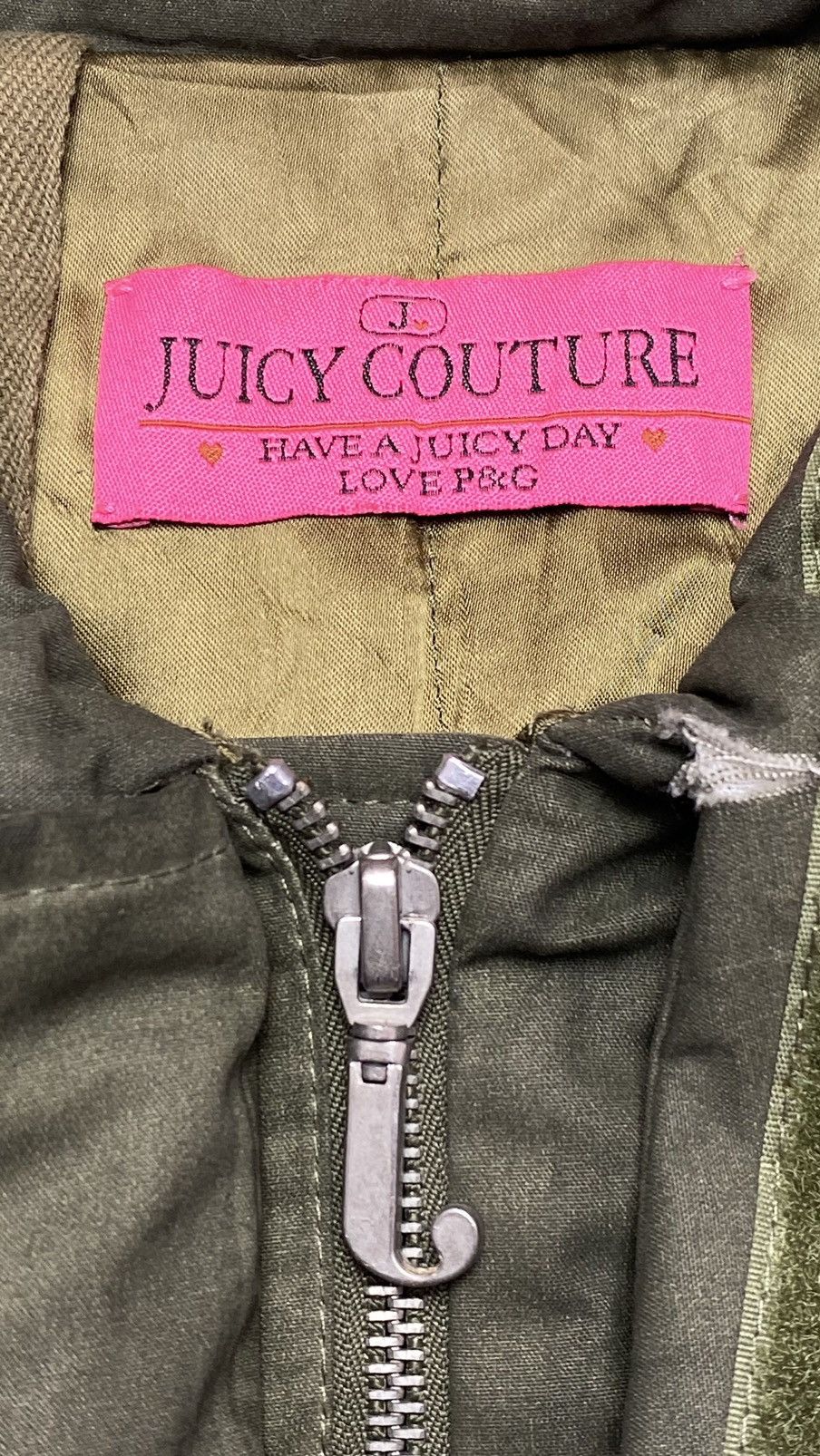 If Six Was Nine 2000s Juicy Couture - Aviator Backpack Jacket Size M / US 6-8 / IT 42-44 - 10 Thumbnail
