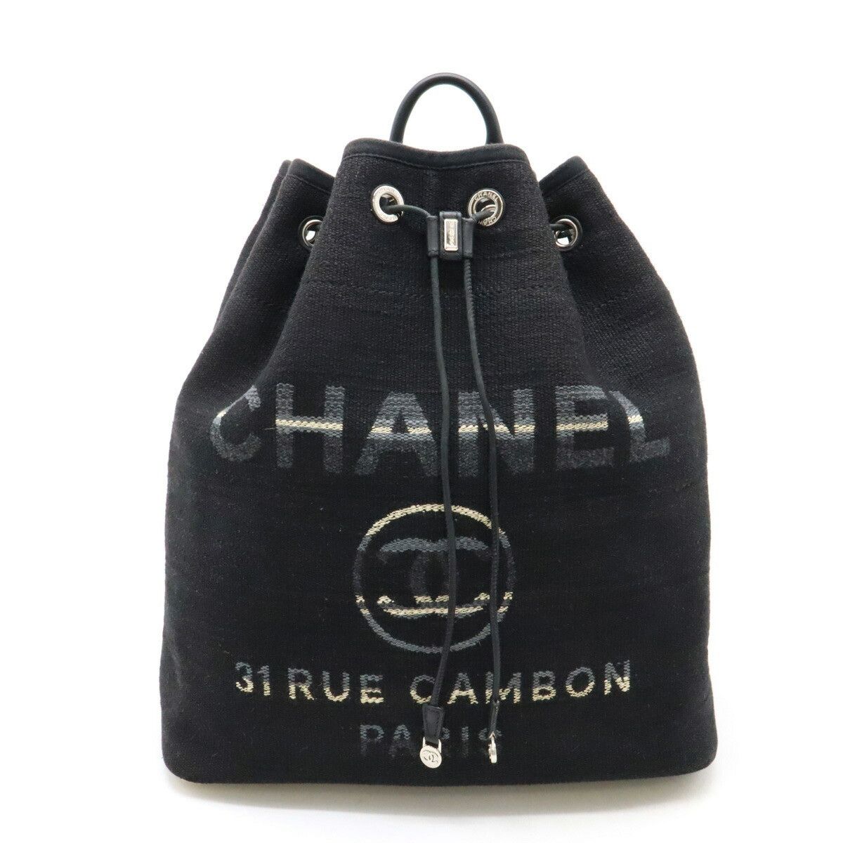Chanel Chanel Chanel Deauville Line Canvas 2way Backpack Canvas Backpack A93787 DUTY FREE for USA Size ONE SIZE - 1 Thumbnail