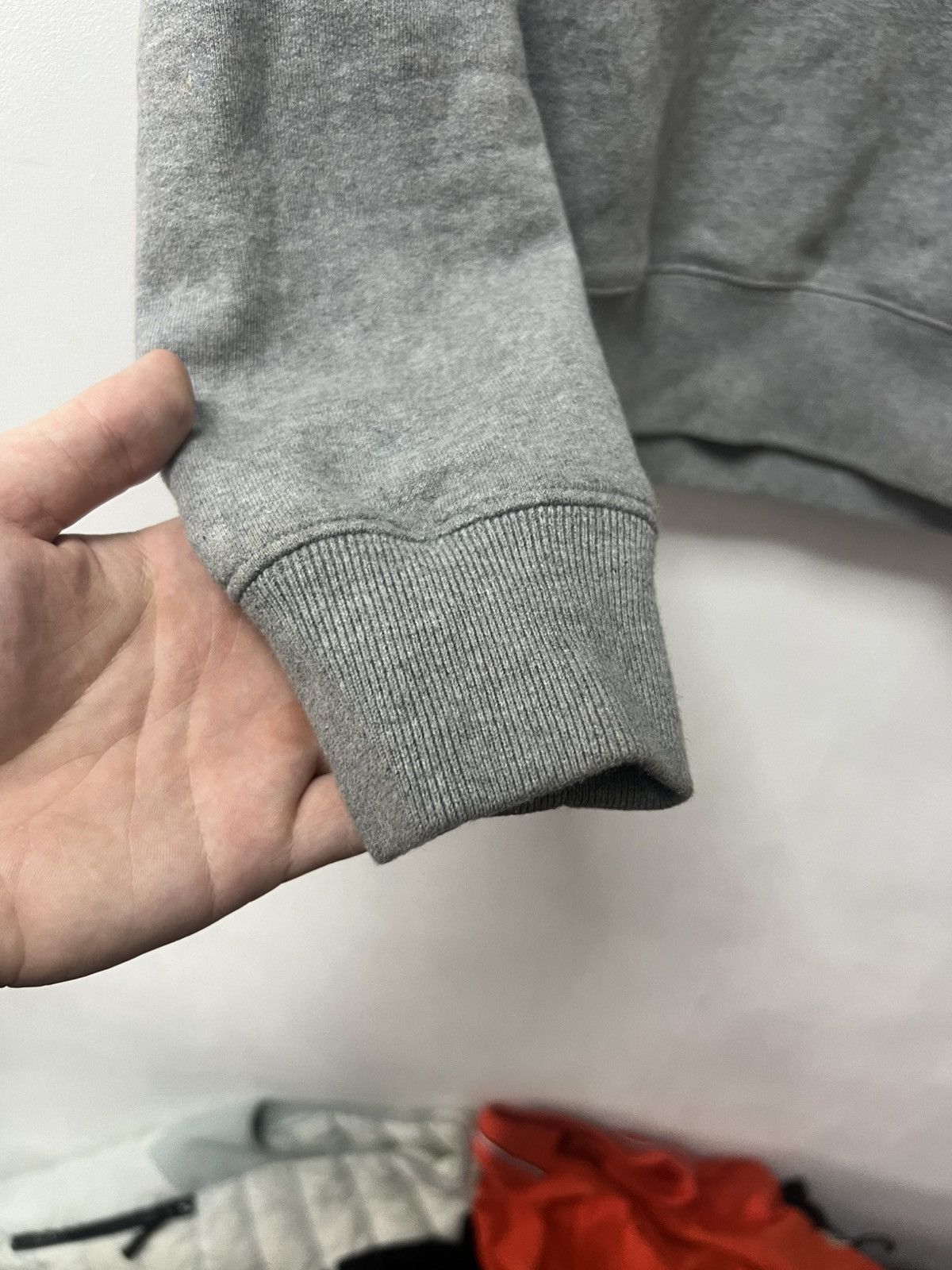 Off-White Off White Sweatshirt Big Logo Size S Gray Men Size US S / EU 44-46 / 1 - 8 Thumbnail