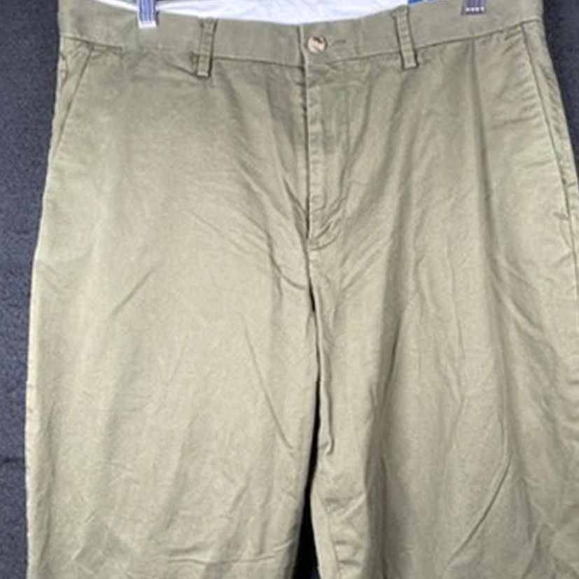 Ralph Lauren Polo Ralph Lauren Mens Pants Green Classic Stretch 33x32 Flat Front Khakis Dress Workwear Classic Mens Size US XS / EU 42 / 0 - 2 Thumbnail