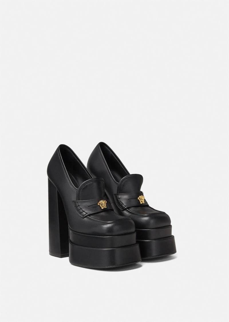 Versace o1y0226 Loafers in Black Size US 9 / IT 39 - 2 Thumbnail