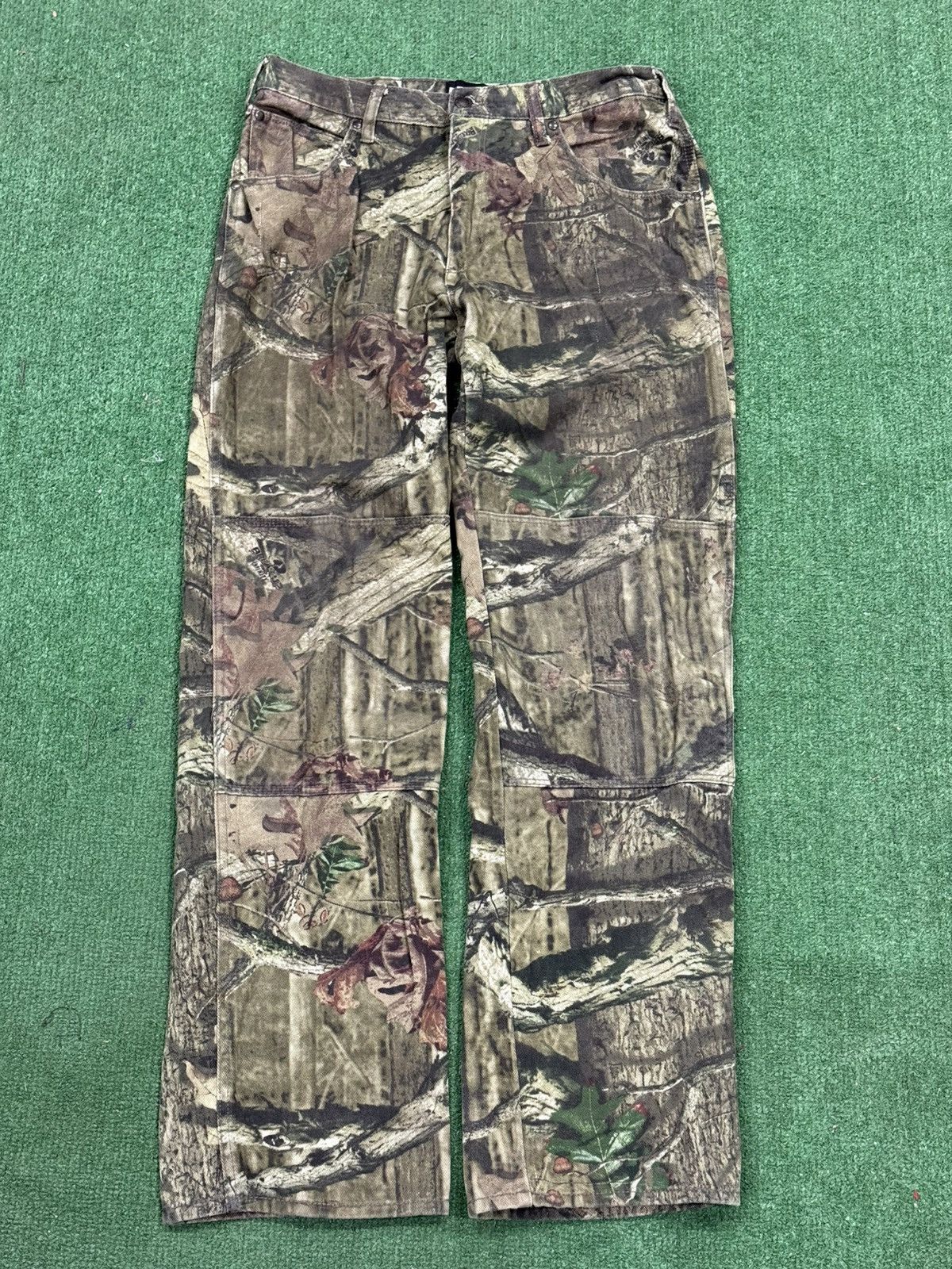 Mossy Oaks Mossy Oak Camo Double Knee Pants Size US 32 / EU 48 - 1 Thumbnail