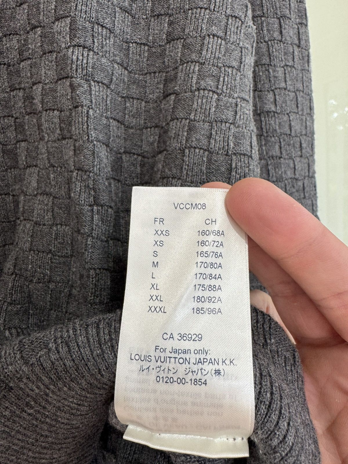Louis Vuitton Louis Vuitton Damier Crew Neck Sweater LV Monogram Sweater Size US S / EU 44-46 / 1 - 17 Thumbnail