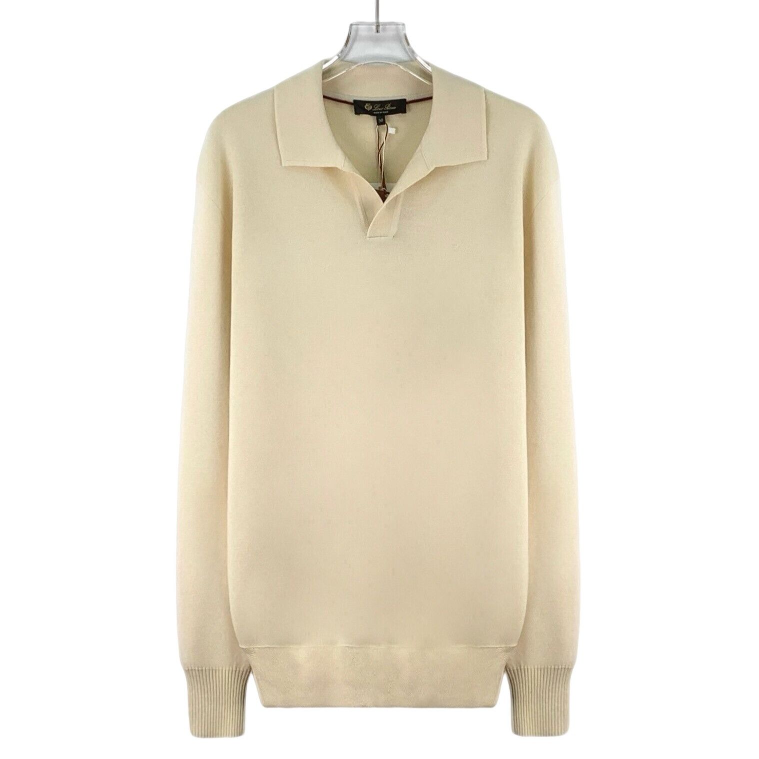 Loro Piana Loro Piana Virgin Wool Collared Sweater 50 Size US M / EU 48-50 / 2 - 1 Thumbnail