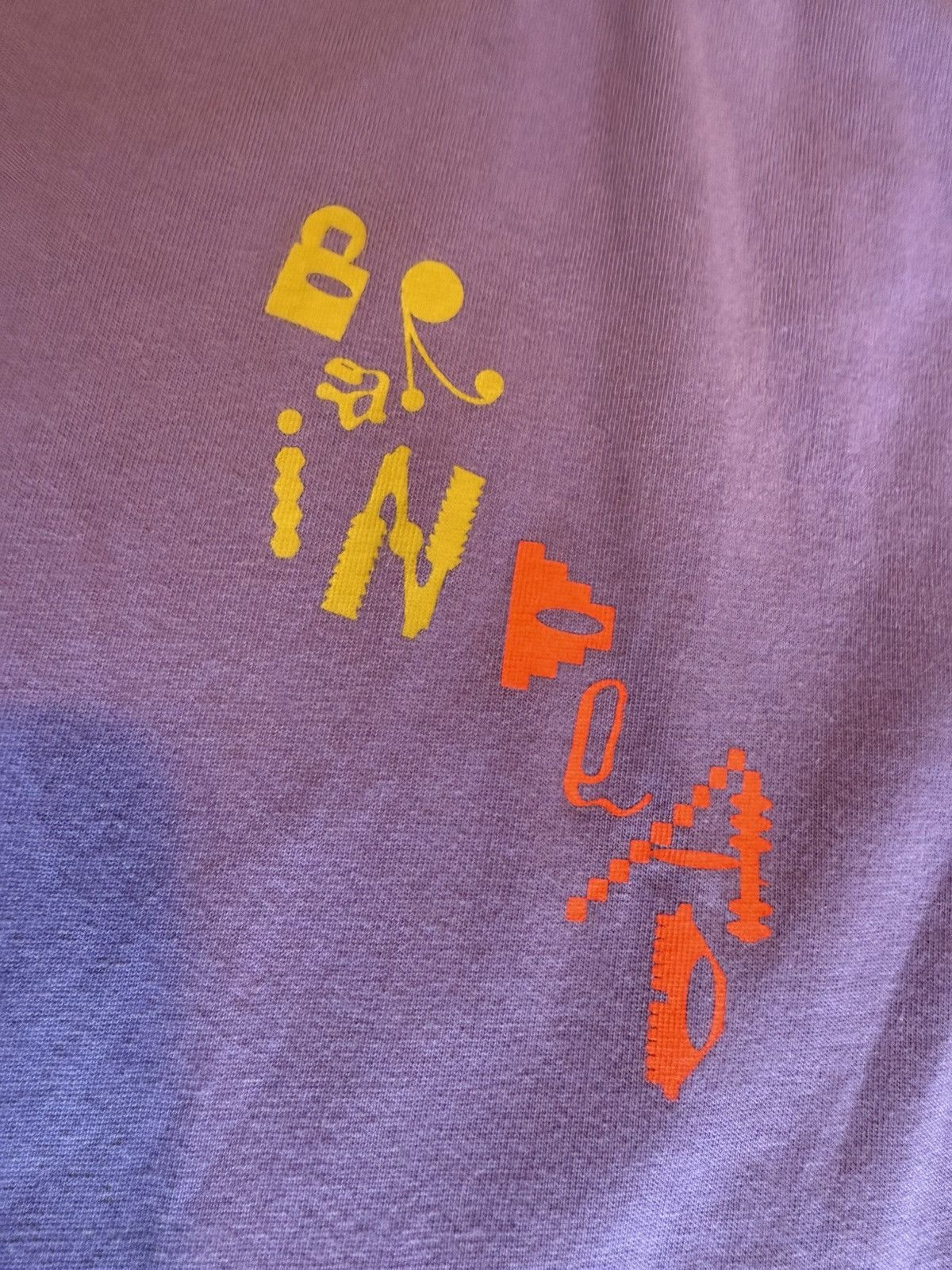 Brain Dead Braindead crewneck tee - XL - Lavender Size US XL / EU 56 / 4 - 2 Thumbnail