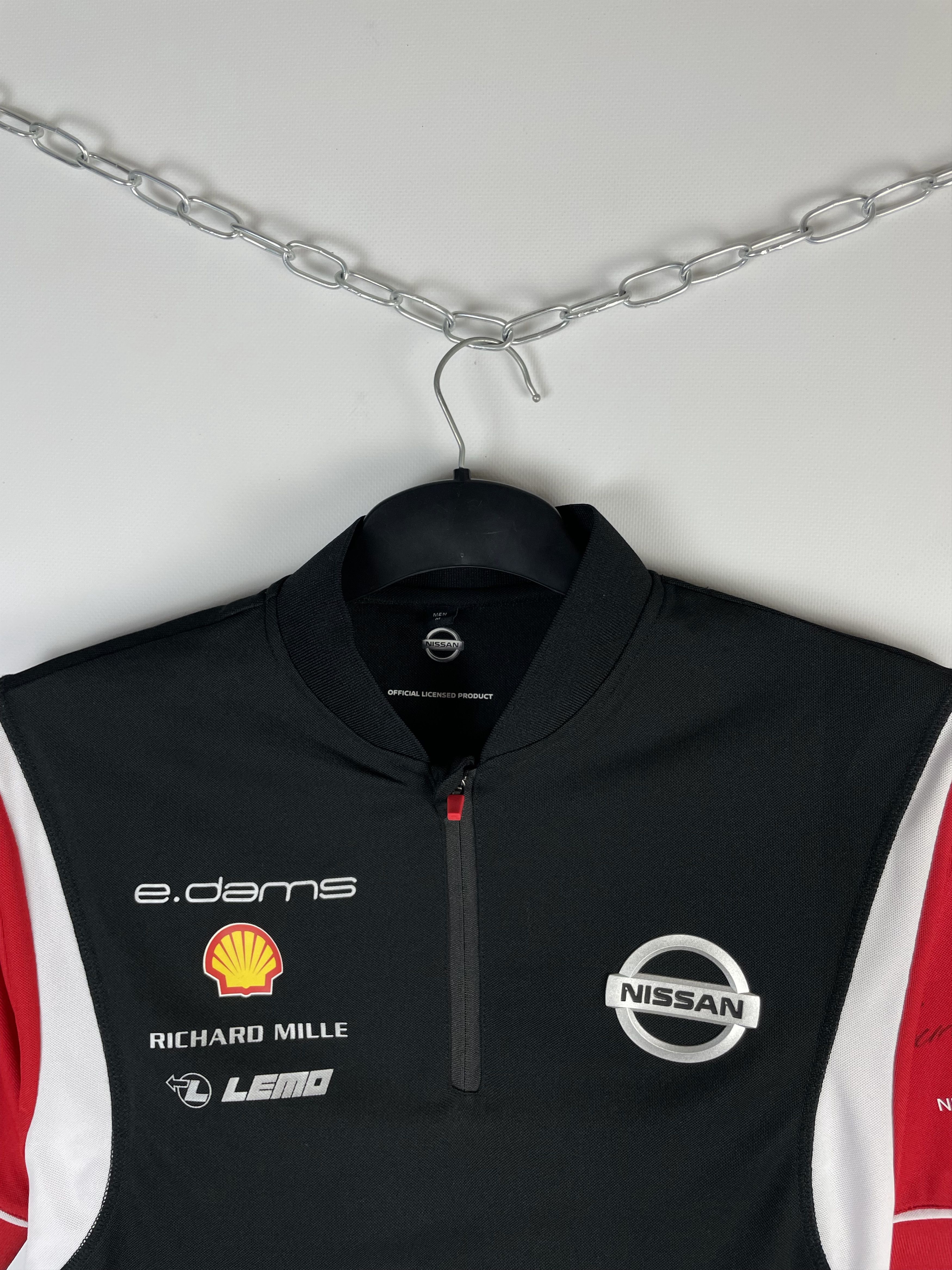 Japanese Brand × Vintage Nissan Racing T Shirt Mens M Shell Japan Pirelli Sparco MOTO Size US M / EU 48-50 / 2 - 4 Thumbnail