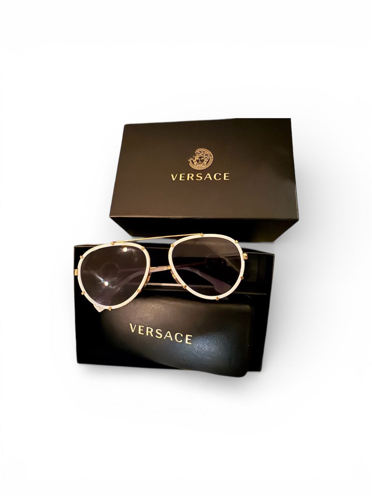 Versace Versace Luxury Sunglasses VE2232, Runway Size ONE SIZE - 13 Thumbnail