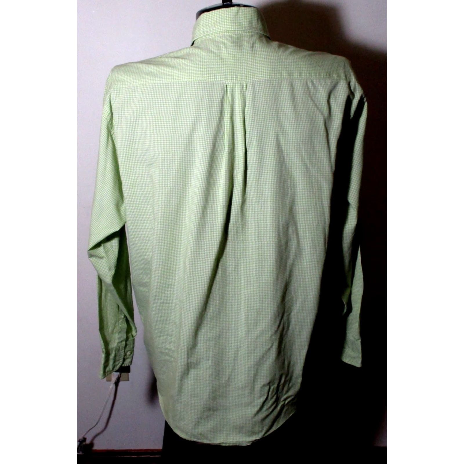 Brooks Brothers BROOKS BROTHERS Green Checkered Long Sleeve Shirt L Men Button-Up Shirt Size US L / EU 52-54 / 3 - 5 Thumbnail