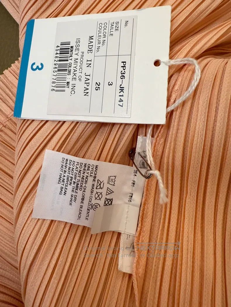 Issey Miyake Issey Miyake Horizontal Striped Pink Tank Top Size L / US 10 / IT 46 - 5 Thumbnail