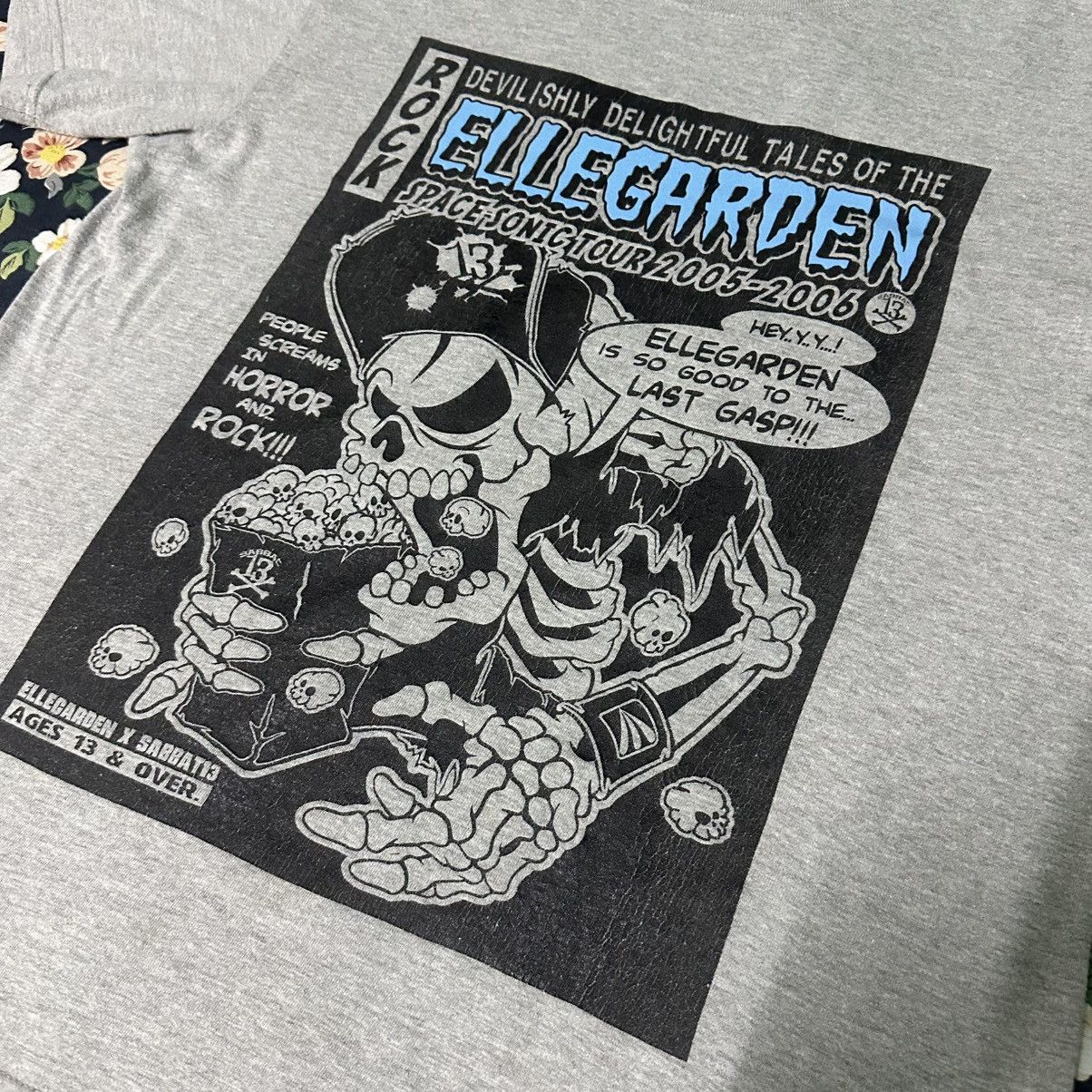 Band Tees × Japanese Brand × Vintage Ellegarden Sabbath 13 Space Sonic Tour 2005-2006 Size US L / EU 52-54 / 3 - 2 Thumbnail