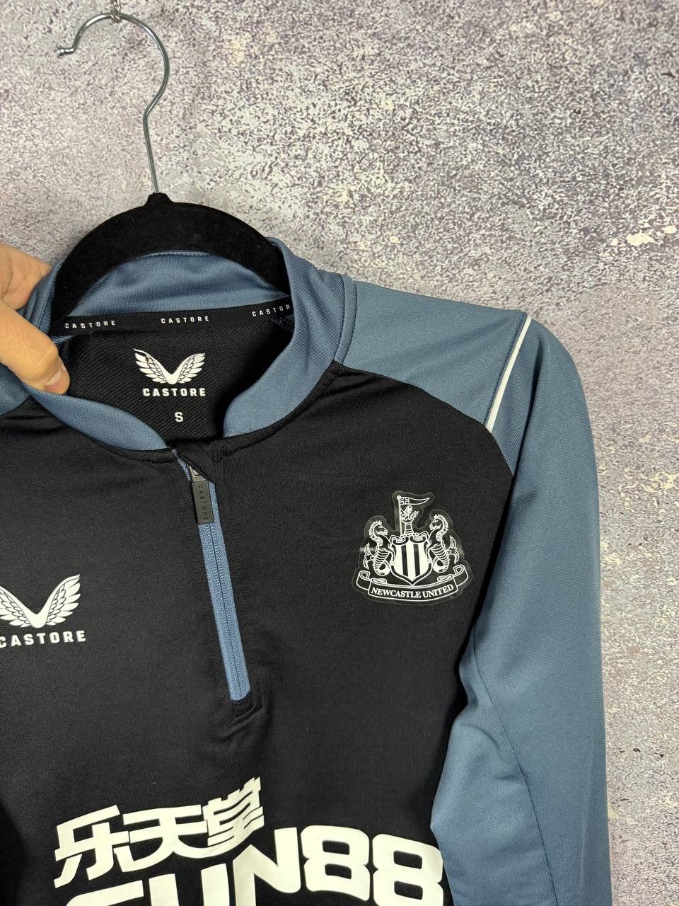 Castore × Vintage Newcastle United 2022/23 Castore Zip Sweatshirt Training Size US S / EU 44-46 / 1 - 8 Thumbnail