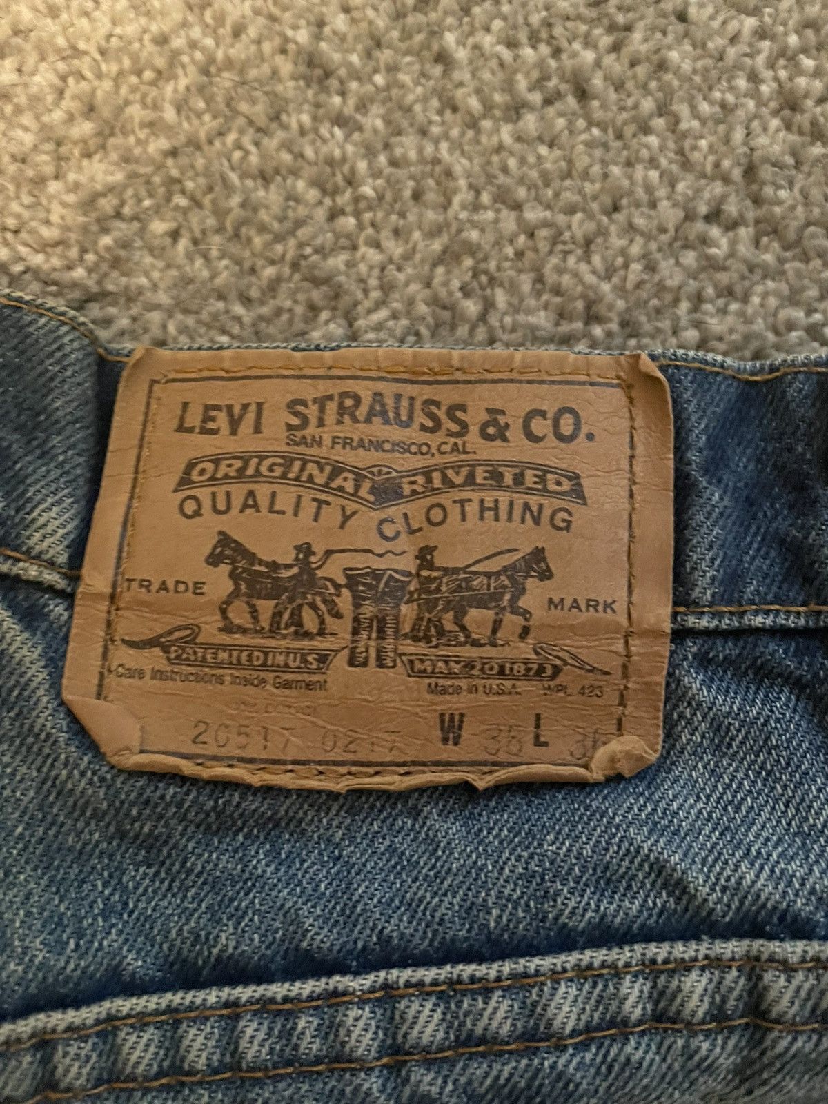 Levi's Made & Crafted Made in usa denim Size US 36 / EU 52 - 12 Thumbnail