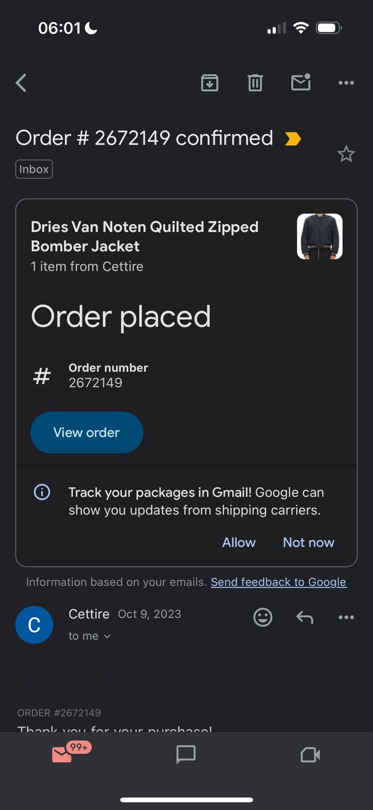 Dries Van Noten Dries Van Noten Quilted Zipped Bomber Jacket Size US L / EU 52-54 / 3 - 11 Thumbnail