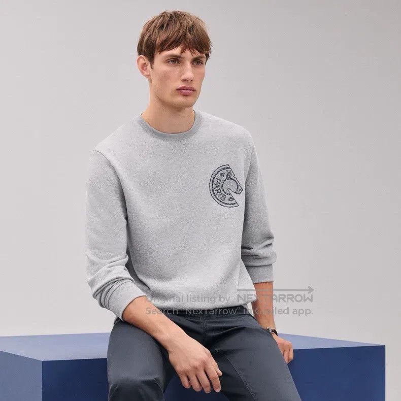 Hermes Hermes Knitted Hoodie Size US L / EU 52-54 / 3 - 9 Thumbnail