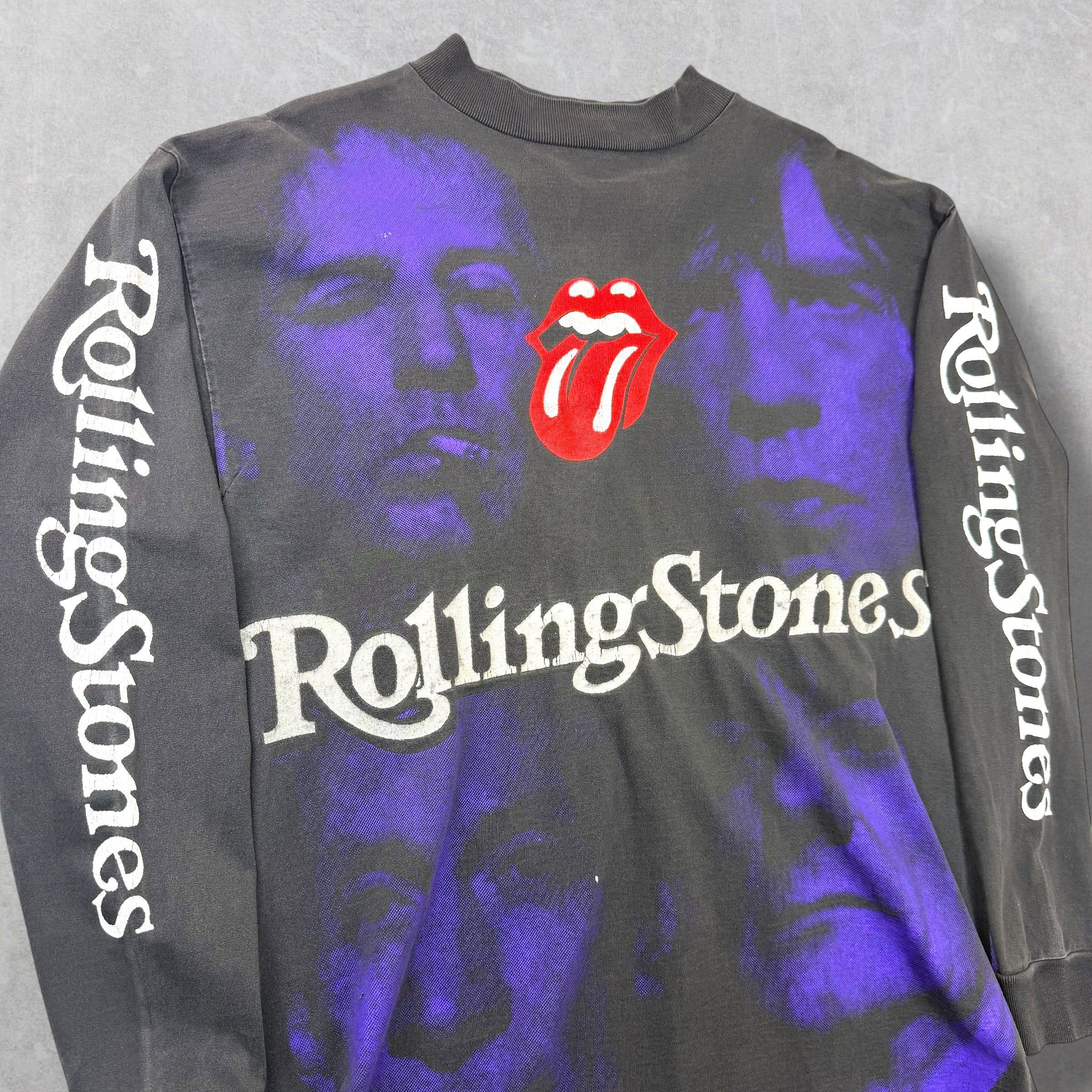 Vintage Vintage 90's Resurreccion Rolling Stones L/S Tee XL Size US XL / EU 56 / 4 - 3 Thumbnail