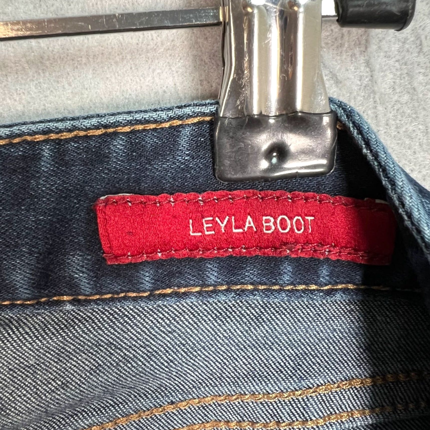 Lucky Brand Lucky Brand Jeans Womens Bootcut 6 / 28R Blue Denim Cotton Blend 5-Pocket Design Regular Mid Rise Vintage No Size 28" / US 6 / IT 42 - 4 Thumbnail