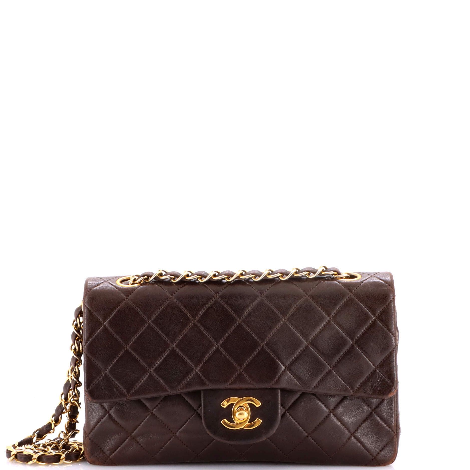 Chanel Vintage Classic Double Flap Bag Size ONE SIZE - 1 Thumbnail