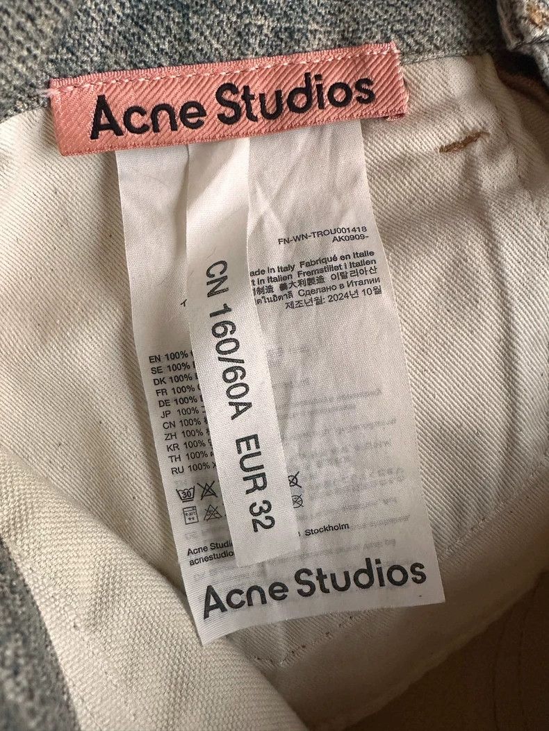 Acne Studios Acne Studios Candy chain 3D printed loose low-waisted wide Size 31" - 8 Thumbnail