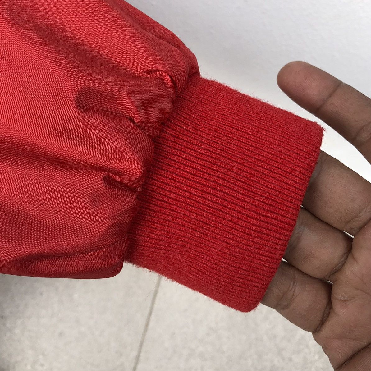 Vintage Vintage Basketball Reversible Wool VarsityJacket by DESCENTE Size US L / EU 52-54 / 3 - 15 Thumbnail