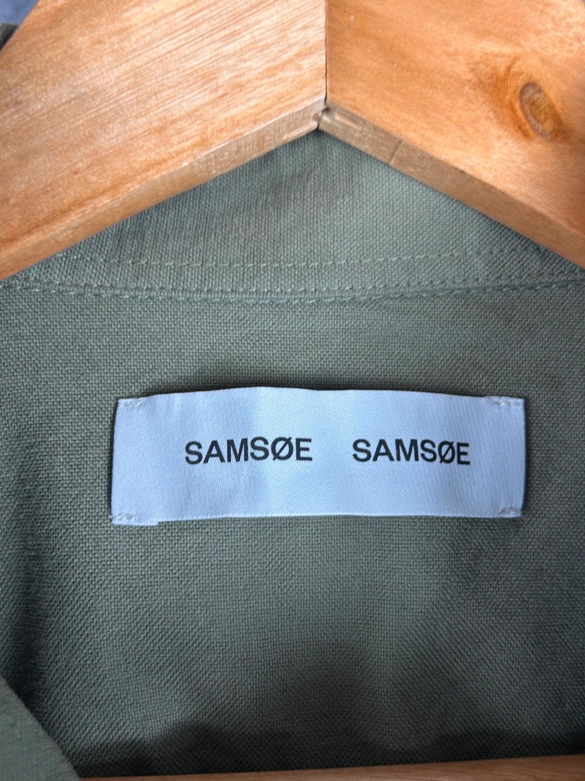 Samsoe Samsoe Samsoe Samsoe Liam BX shirt khaki basic Size US S / EU 44-46 / 1 - 7 Thumbnail