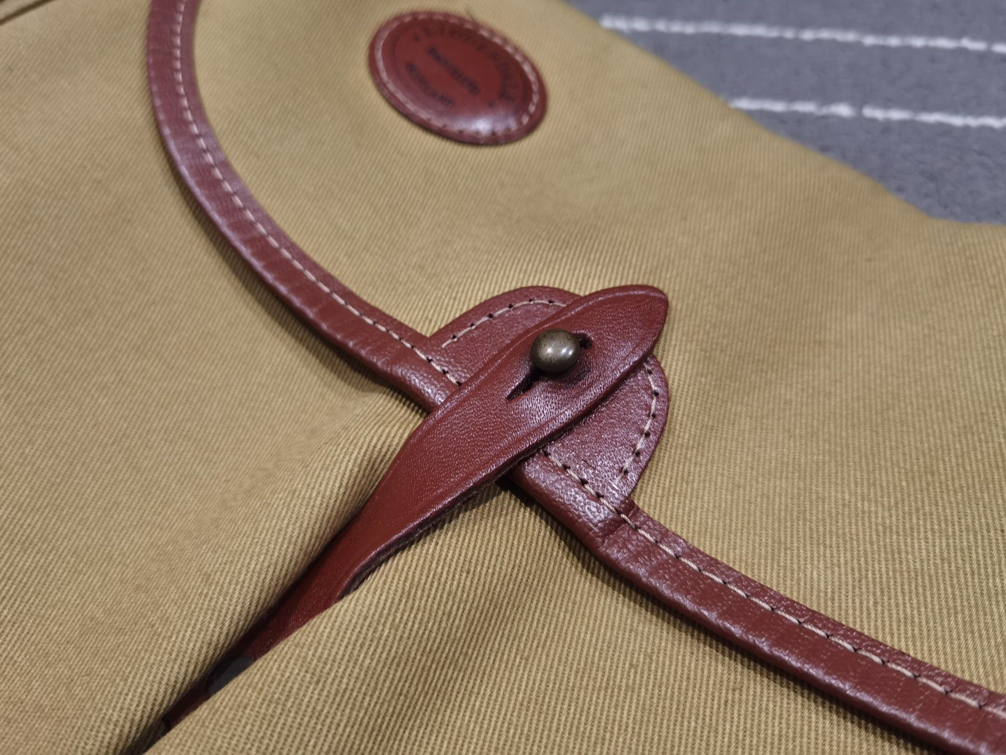 Barbour Barbour LIDDESDALE CANVAS SLING bag handmade Size ONE SIZE - 13 Thumbnail
