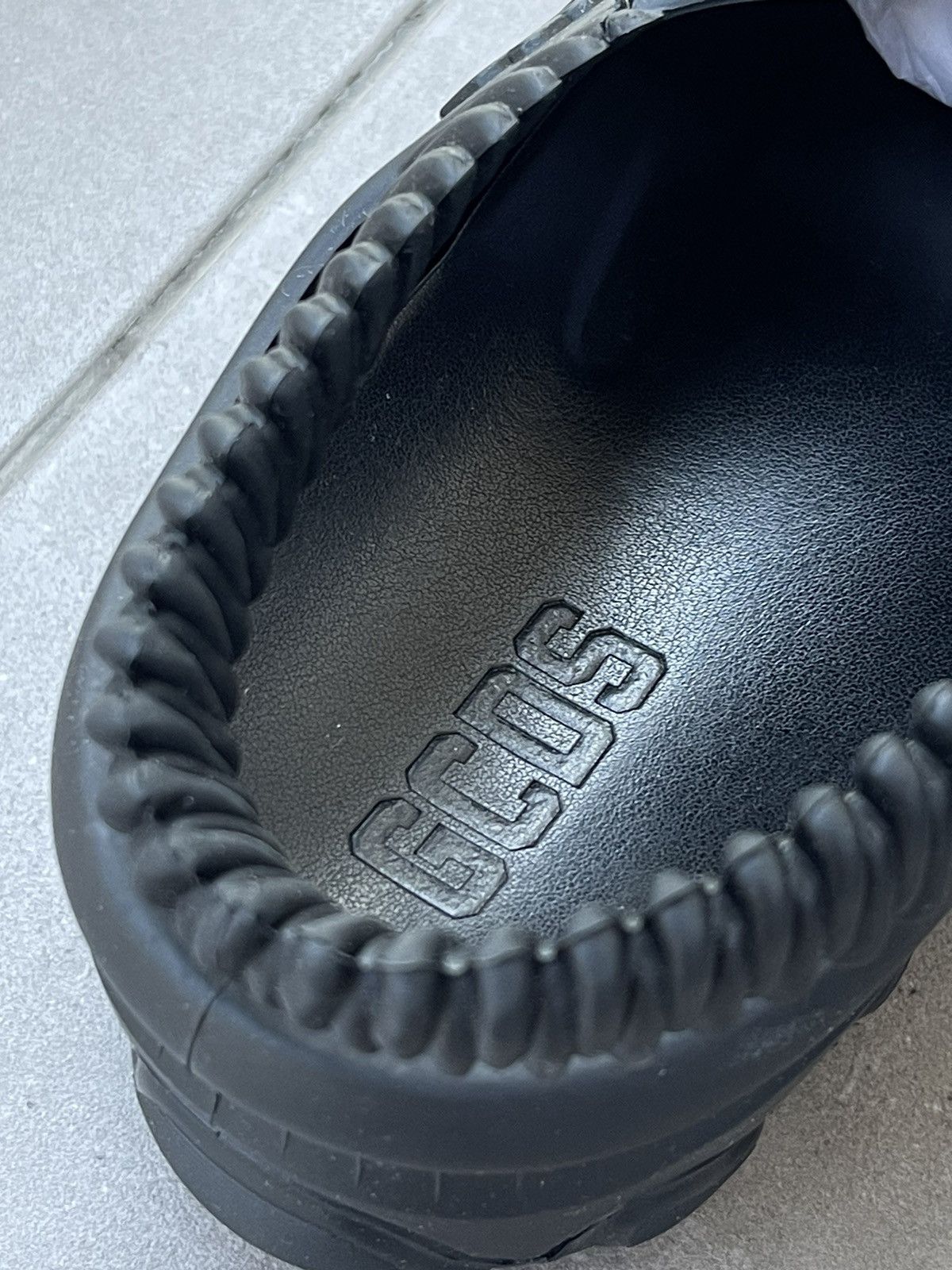 GCDS !DS! SS22 GCDS IBEX Black Clogs Size US 9.5 / EU 42-43 - 15 Thumbnail