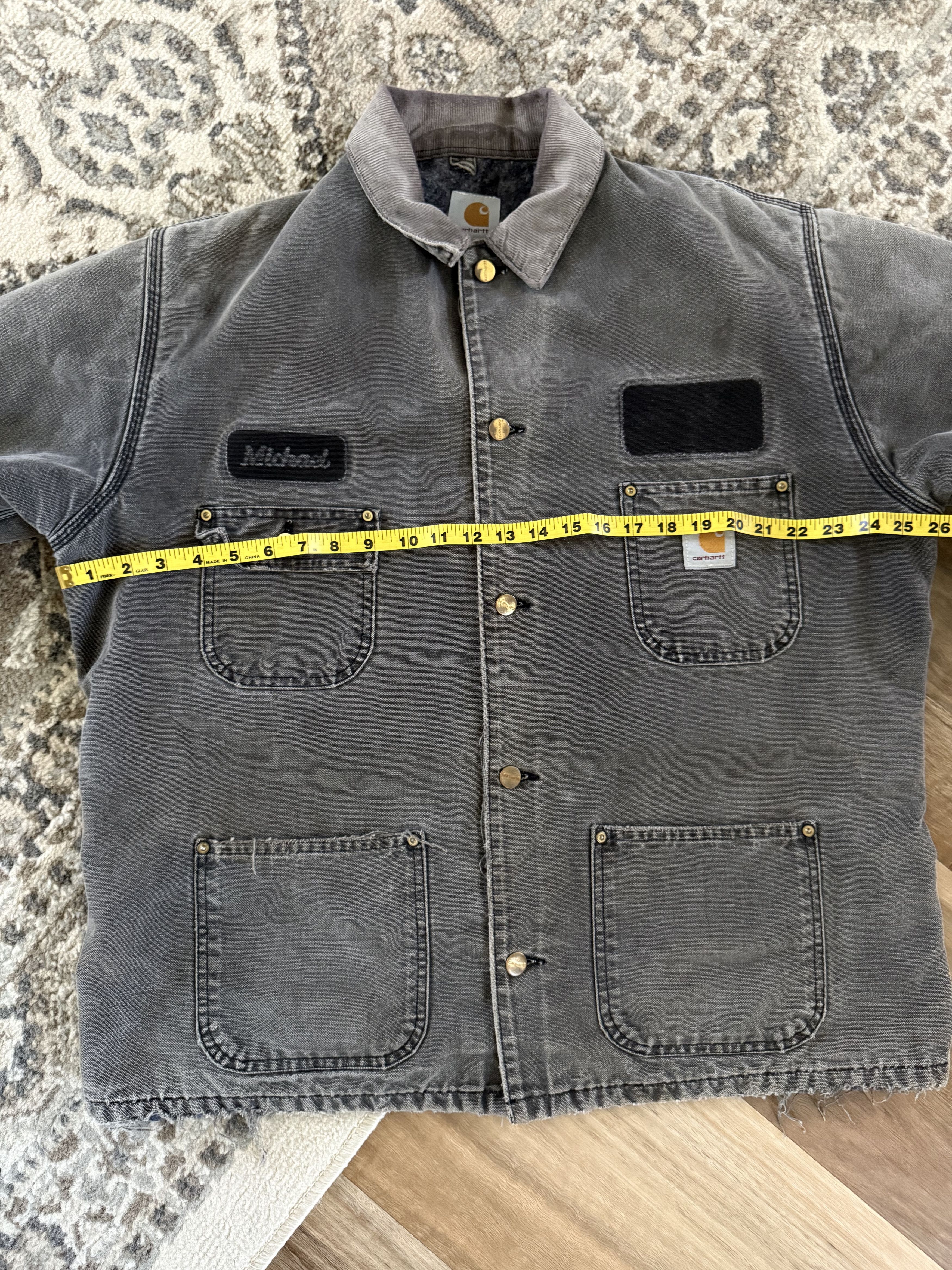 Carhartt Vintage Grey Carhartt Jacket **RARE** Size US L / EU 52-54 / 3 - 4 Thumbnail