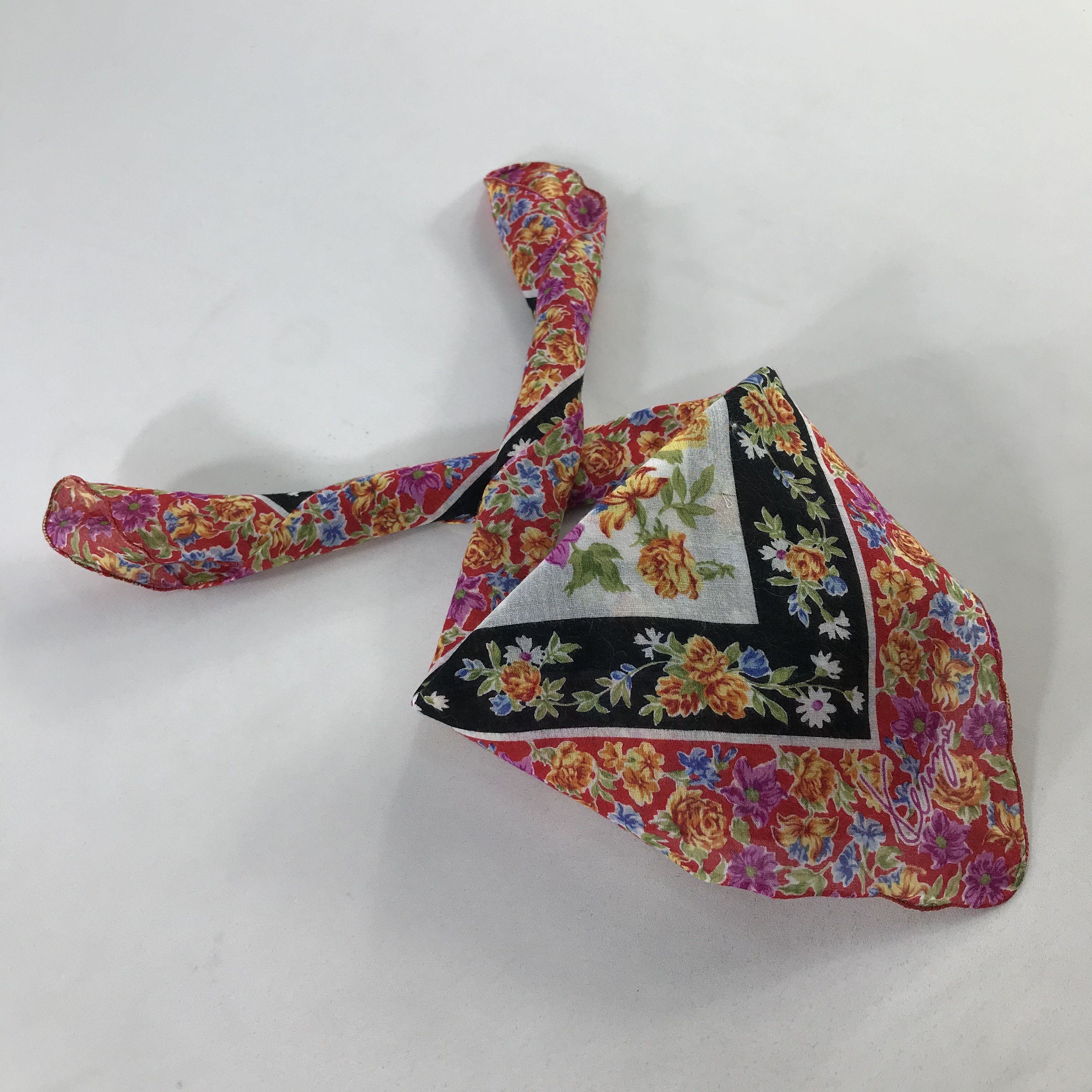 Kenzo Kenzo Bandana / Handkerchief / Neckerchief - S1101 Size ONE SIZE - 4 Thumbnail