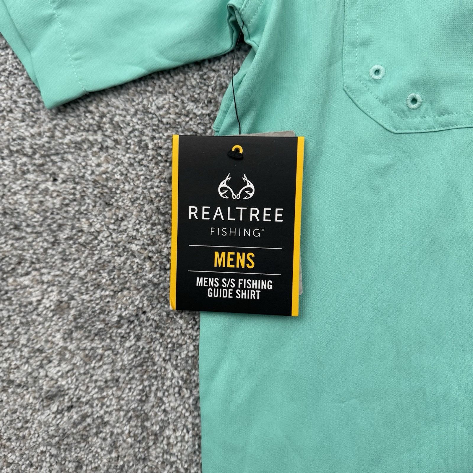 Realtree Realtree Fishing Shirt Mens S Gorpcore Hiking Utility Vented Size US S / EU 44-46 / 1 - 2 Thumbnail