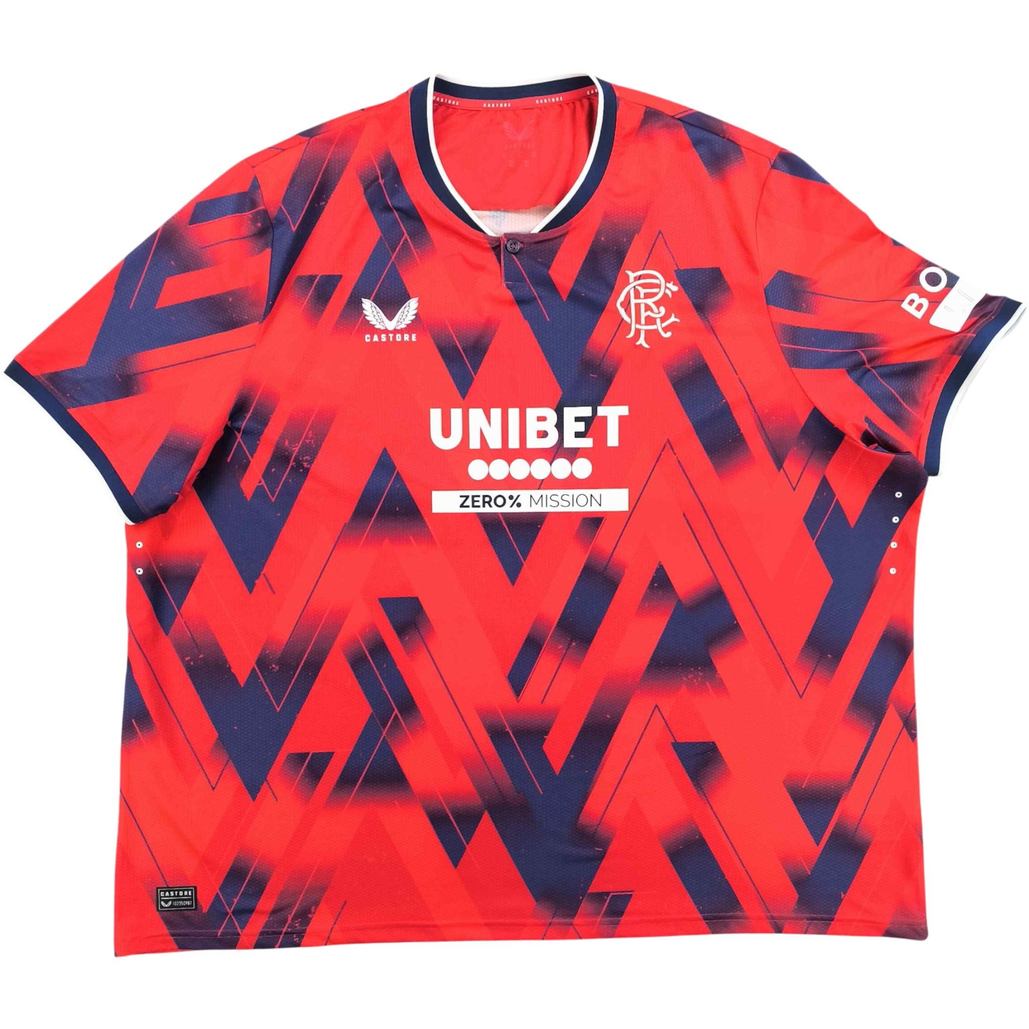 Castore Rangers 2023-24 Castore fourth football jersey size 5XL Size US XXL / EU 58 / 5 - 1 Thumbnail