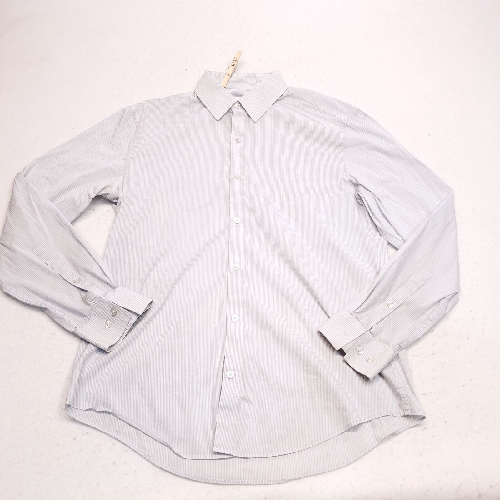 Calvin Klein Calvin Klein Casual Button Up Shirt Adult Mens Size M Blue Size US M / EU 48-50 / 2 - 2 Thumbnail