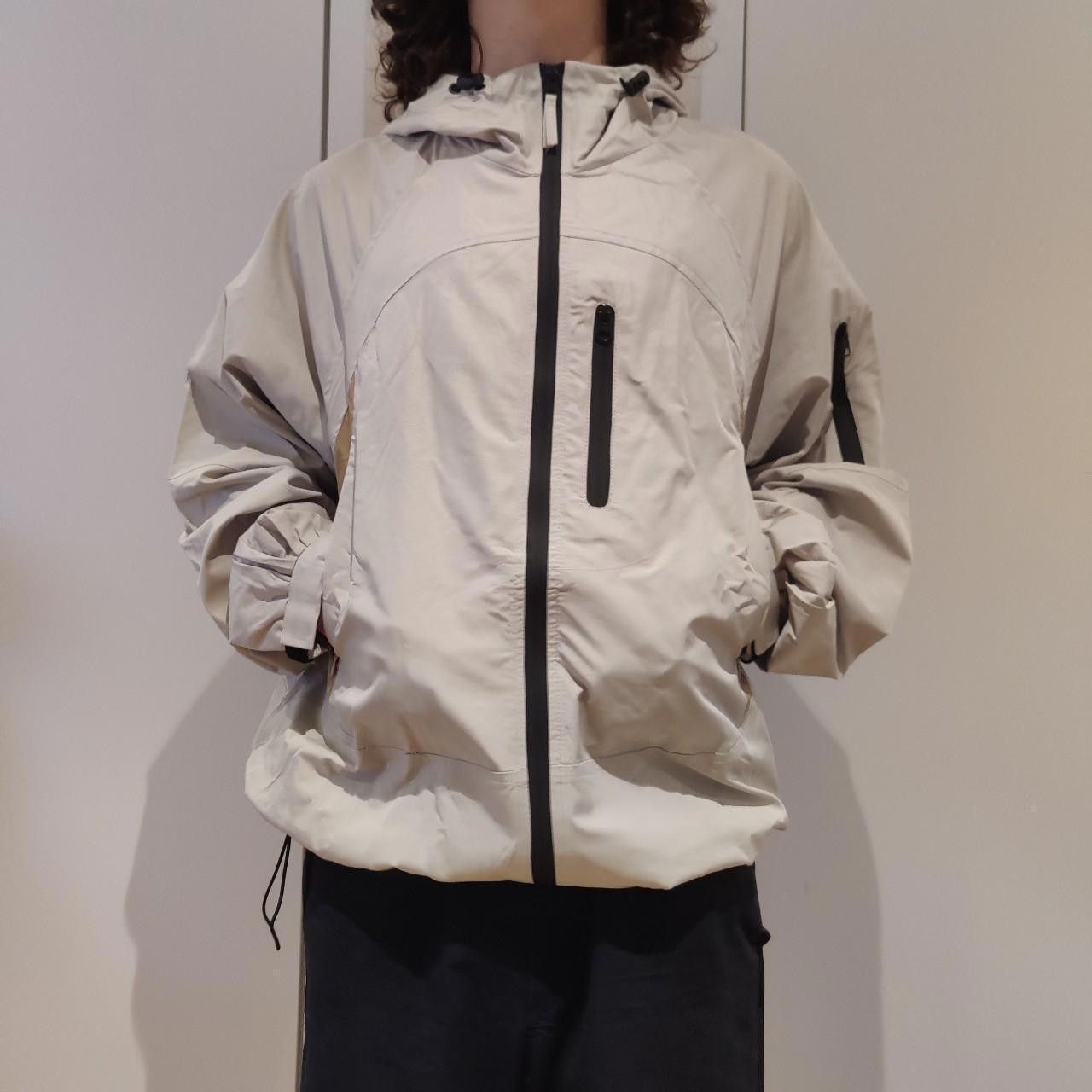 Other Cream Panelled Waterproof Teflon Zip Jacket Size US M / EU 48-50 / 2 - 3 Thumbnail