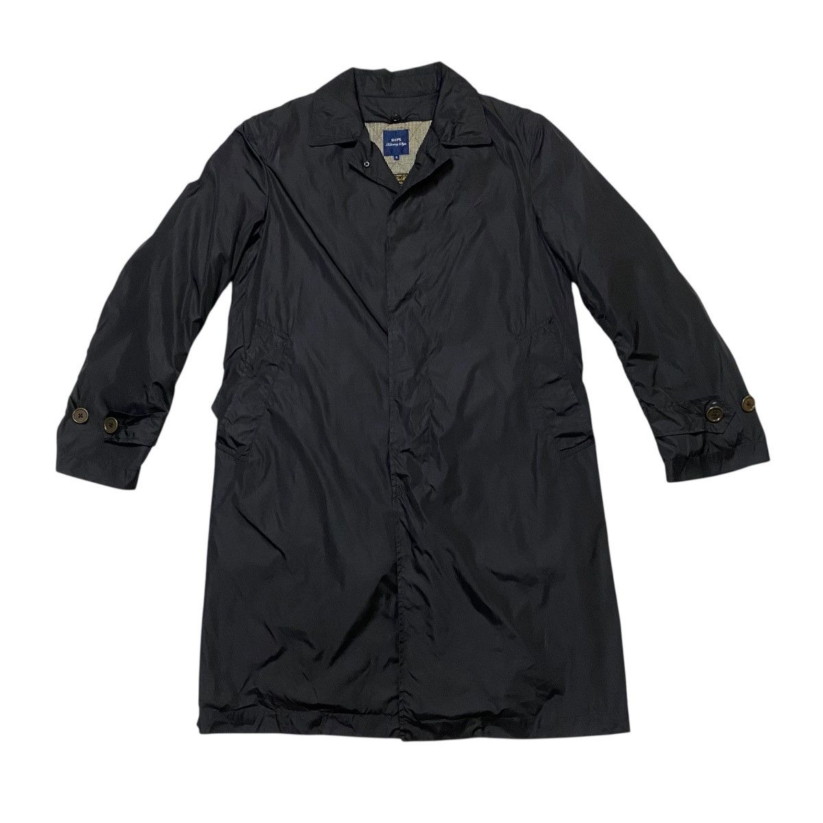 Loro Piana X Ships balmacaan coat
