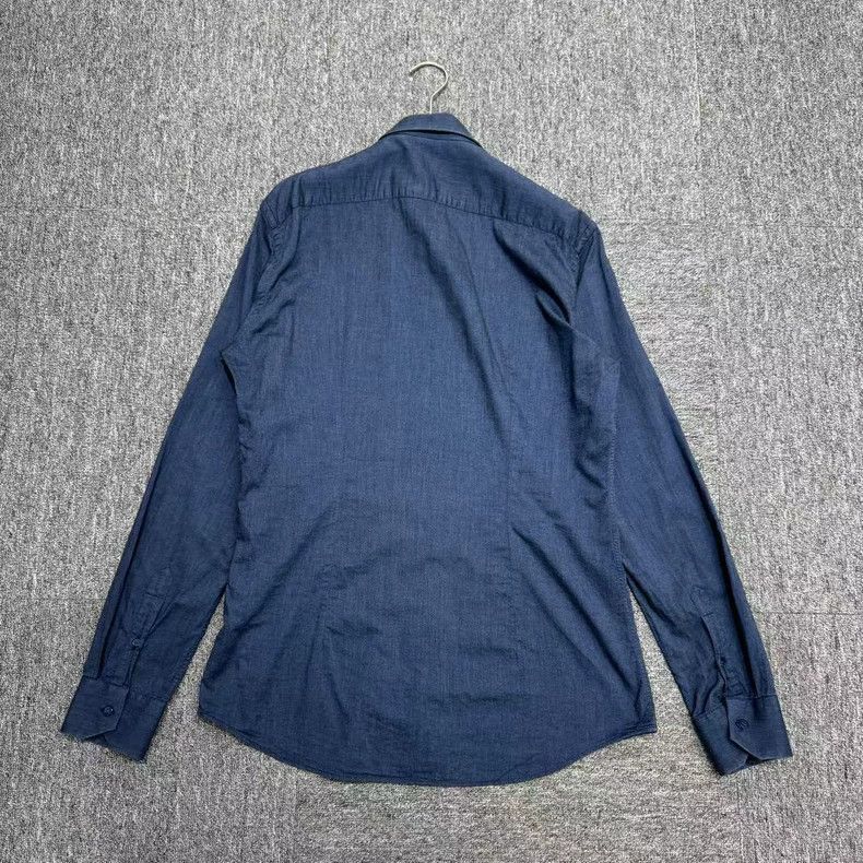Fendi Fendi Long Sleeve Shirt in Solid Color Size US M / EU 48-50 / 2 - 2 Thumbnail
