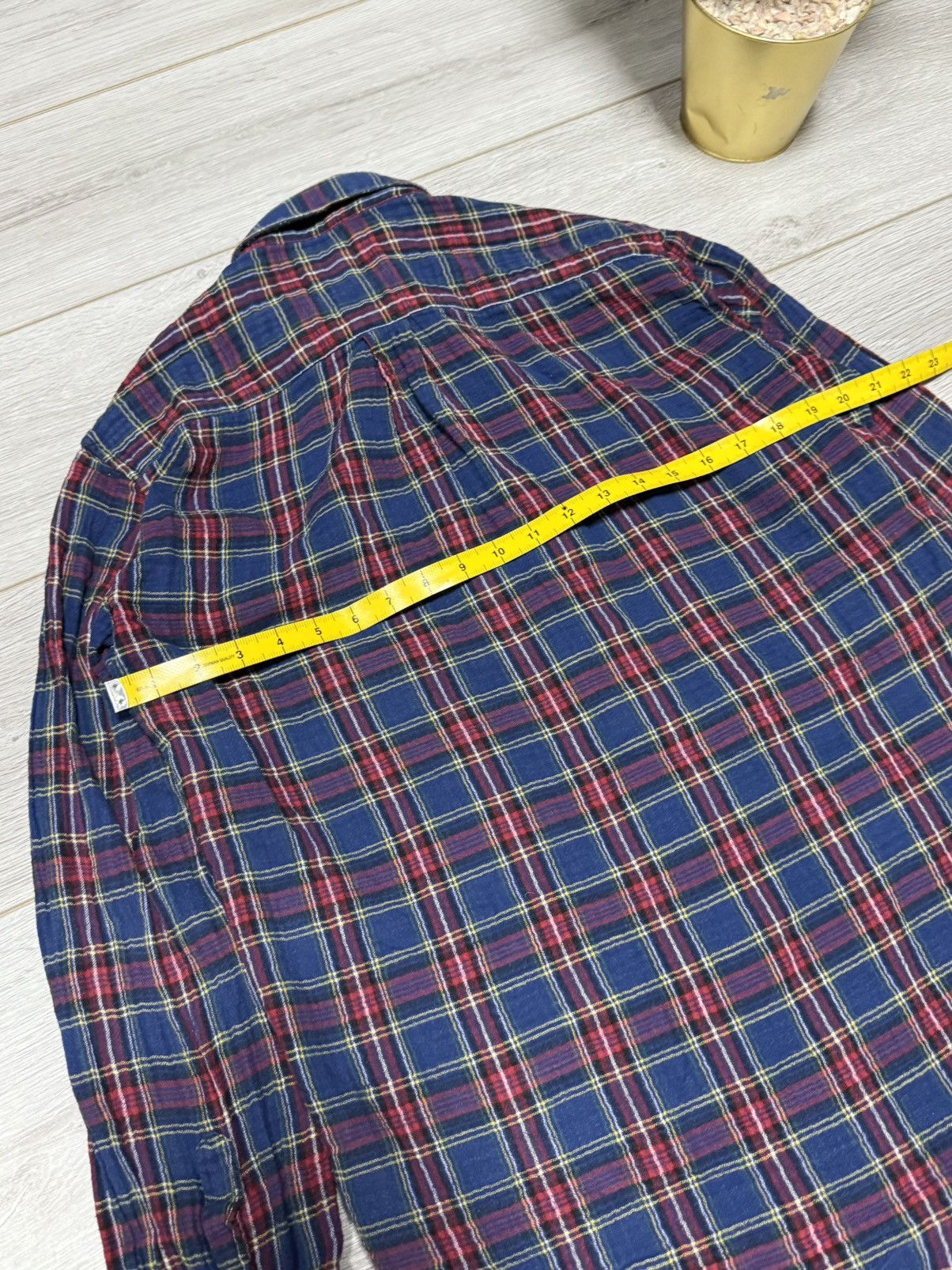 Our Legacy Our Legacy check shirt buttons flannel plaid Size US M / EU 48-50 / 2 - 11 Thumbnail