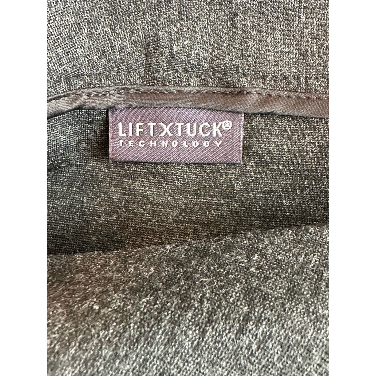 NYDJ NYDJ Charcoal Lift Tuck straight legs pants size 0 Size 25" / US 0 / IT 36 - 4 Thumbnail